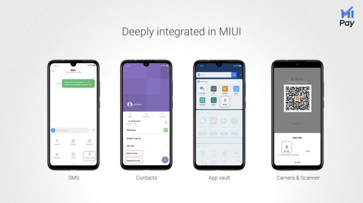 XIaomi Mi Pay App MIUI Integration