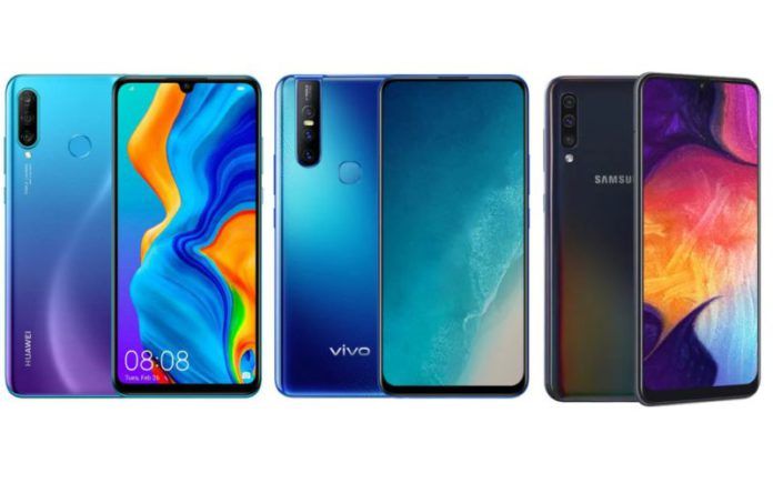 huawei p30 lite samsung a50