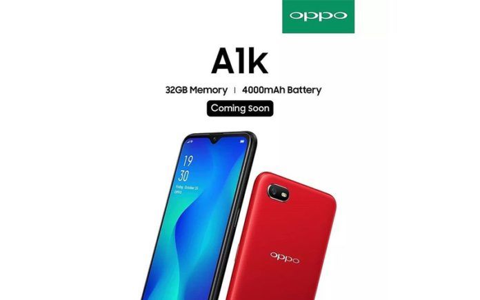  OPPO A1k with 4000mAh Battery Reportedly Launching Soon in 