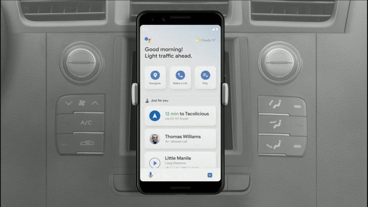 Google Assistant Driving Mode