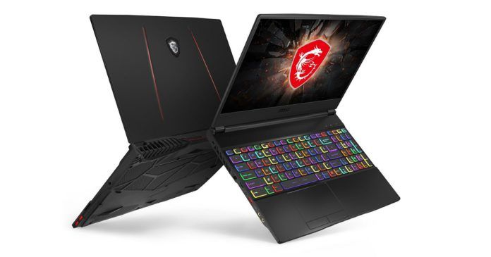 MSI GE65 Raider Gaming Laptop