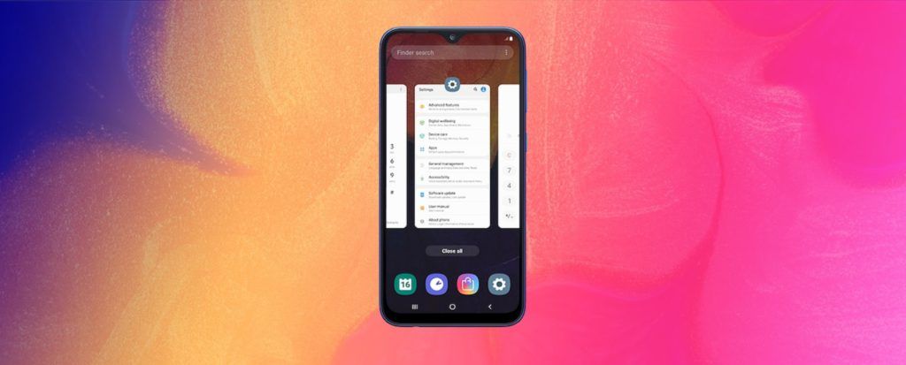 samsung a10 one ui 2.0