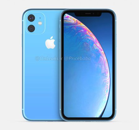iPhone XR 2019 Leaked Render Blue