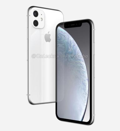 iPhone XR 2019 Leaked Render White