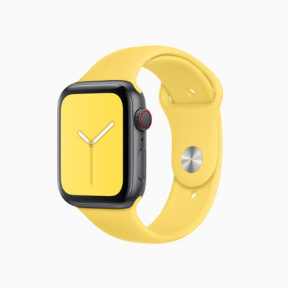 apple watch series 4 yellow band