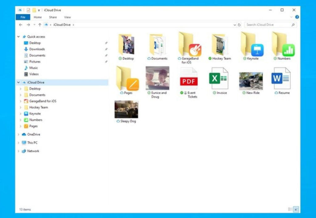 Apple iCloud Drive App Windows 10