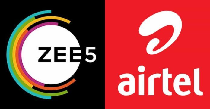 Airtel Platinum Tier Prepaid Users Can Now Get Access to ZEE5 ...