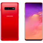 Galaxy S10+ and Galaxy S10 in Cardinal Red color variant