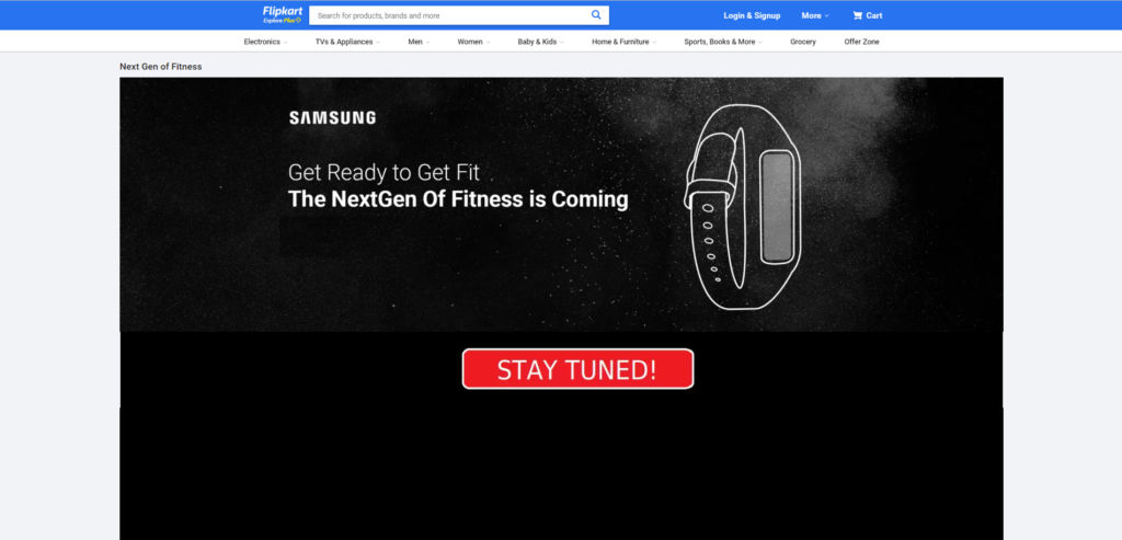 Samsung Galaxy Fit and Samsung Galaxy Fit E teaser on Flipkart