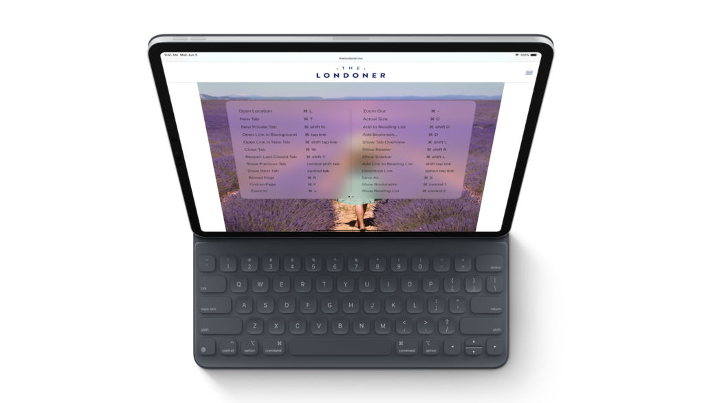 iPadOS Keyboard Shortcuts