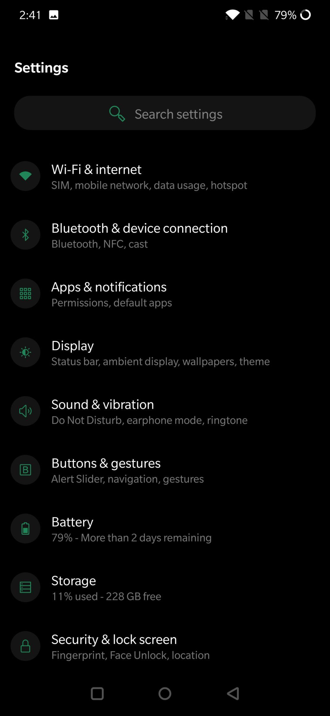 oneplus 7 pro software 3