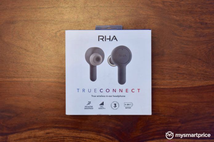 RHA TrueConnect Truly Wireless Earphones Box