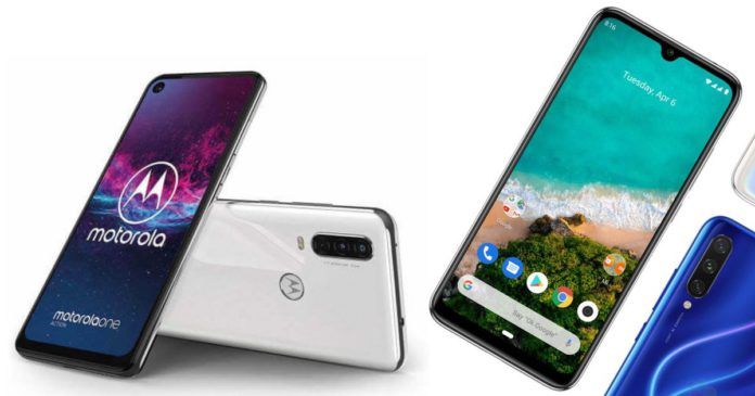 Motorola One Action Mi A3 Motorola One Action Mi A3