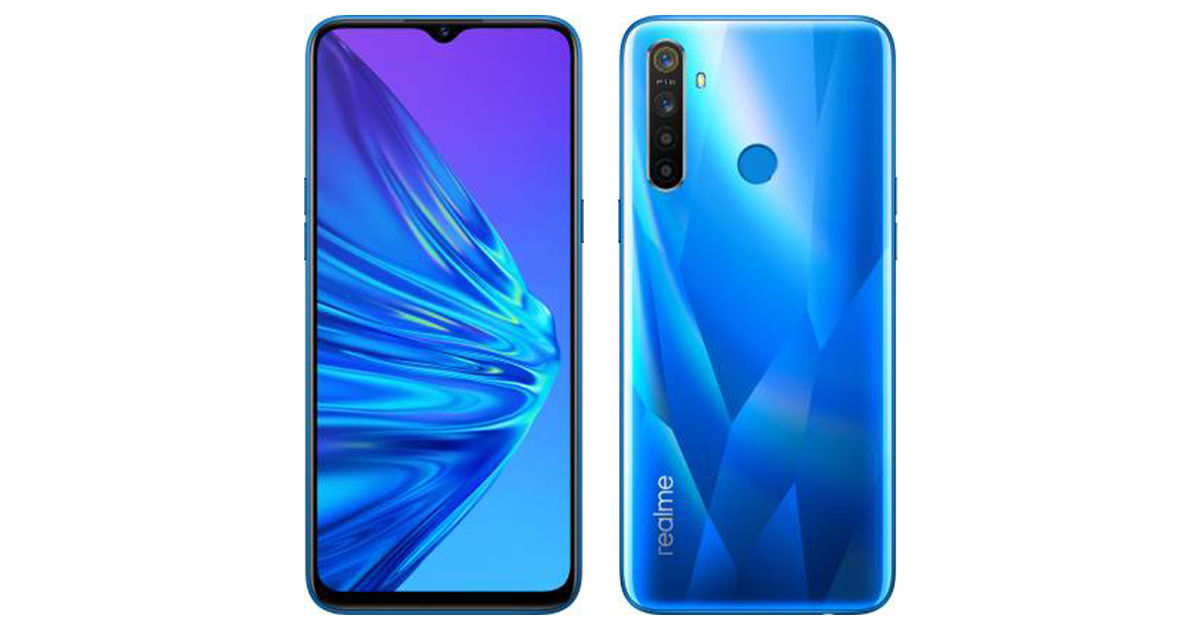 Realme 5 Goes on First Sale in India Today Via Flipkart