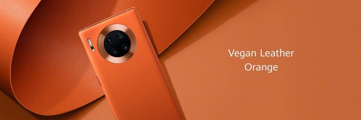 Huawei Mate 30 Pro Color Vegan Leather Orange
