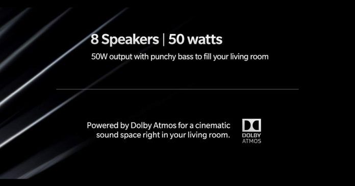 OnePlus TV Dolby Audio 8 Speakers