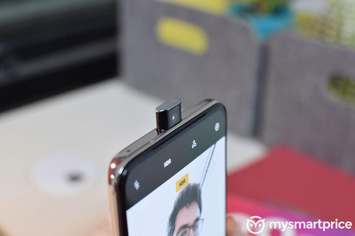 realme x pop up camera mobile