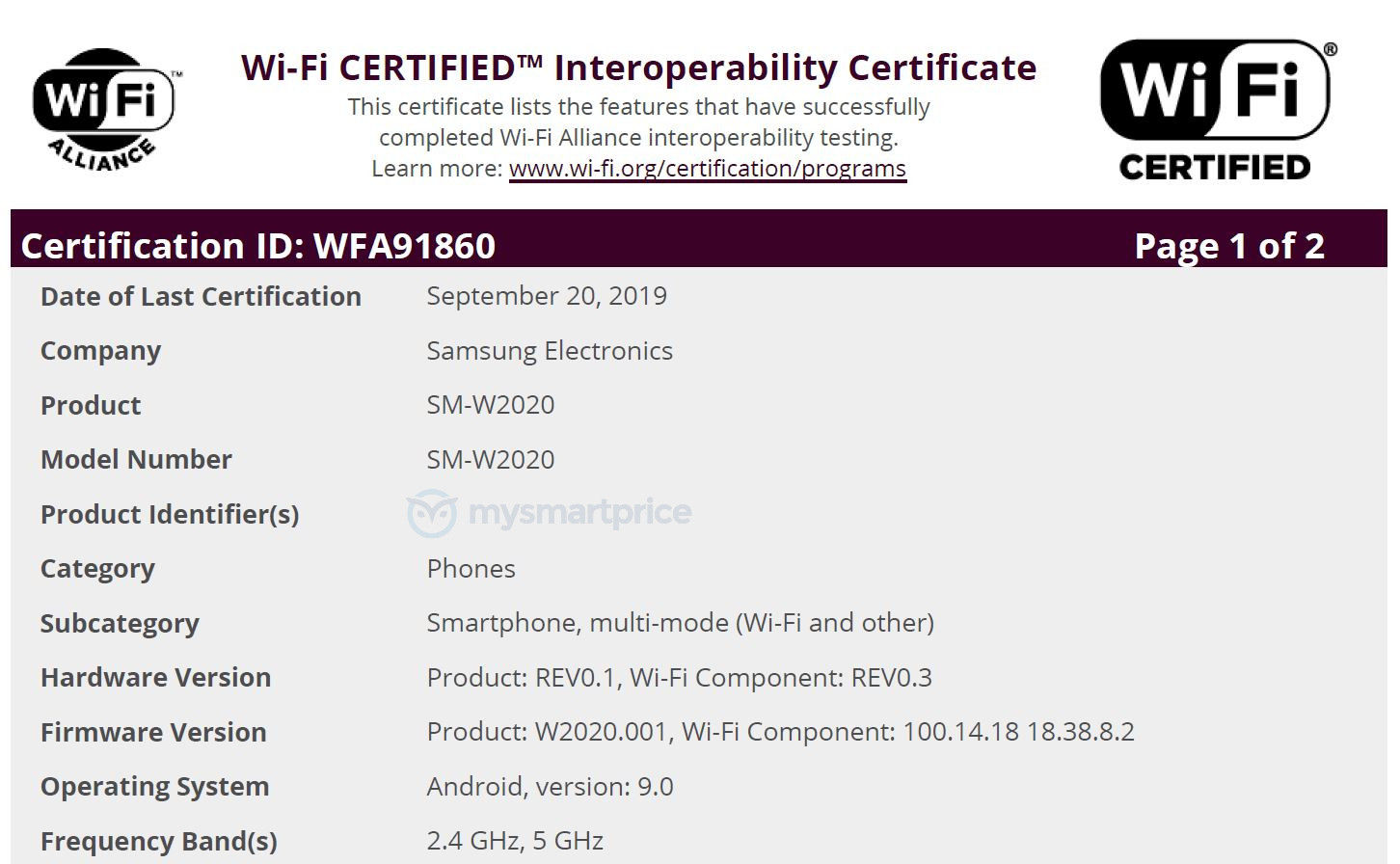 Wi-Fi Alliance Certifies Huawei Flagships With Android 9 Pie