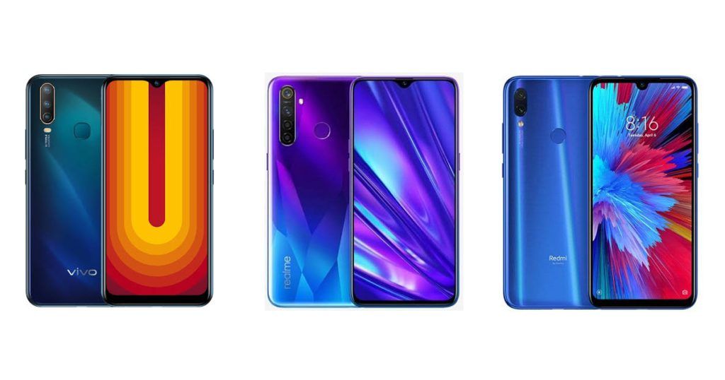 Vivo U10 Vs Realme 5 Vs Redmi Note 7 Price In India Specifications Features Comparison Mysmartprice