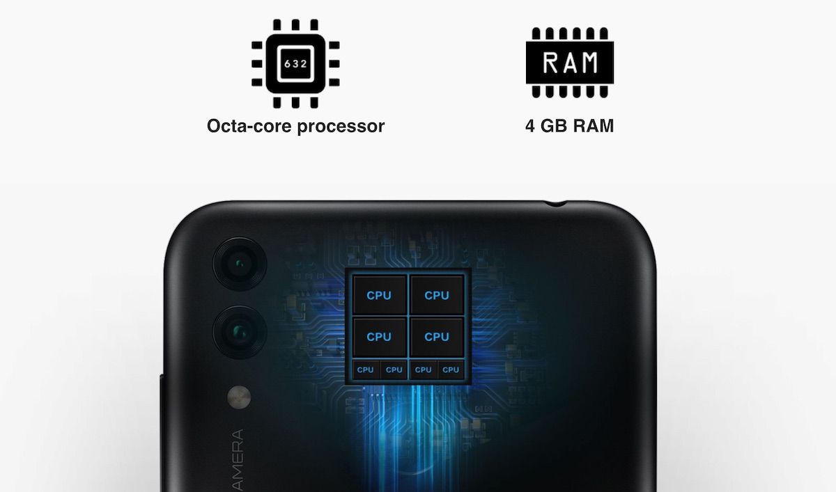 HONOR 8C Qualcomm Snapdragon 632 Processor 4GB RAM