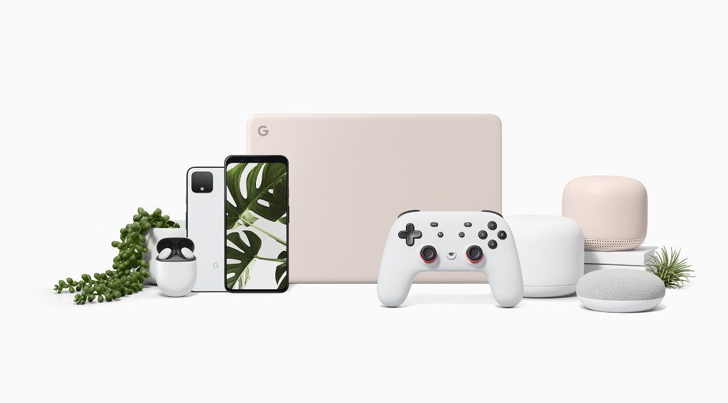 Made By Google 2019 Event Announcements Pixel 4 XL PixelBook Stadia Nest Mini Nest WiFi Pixel Buds