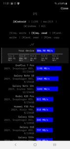 Samsung Galaxy Note 10+ Cross Platform Disk Test - 03