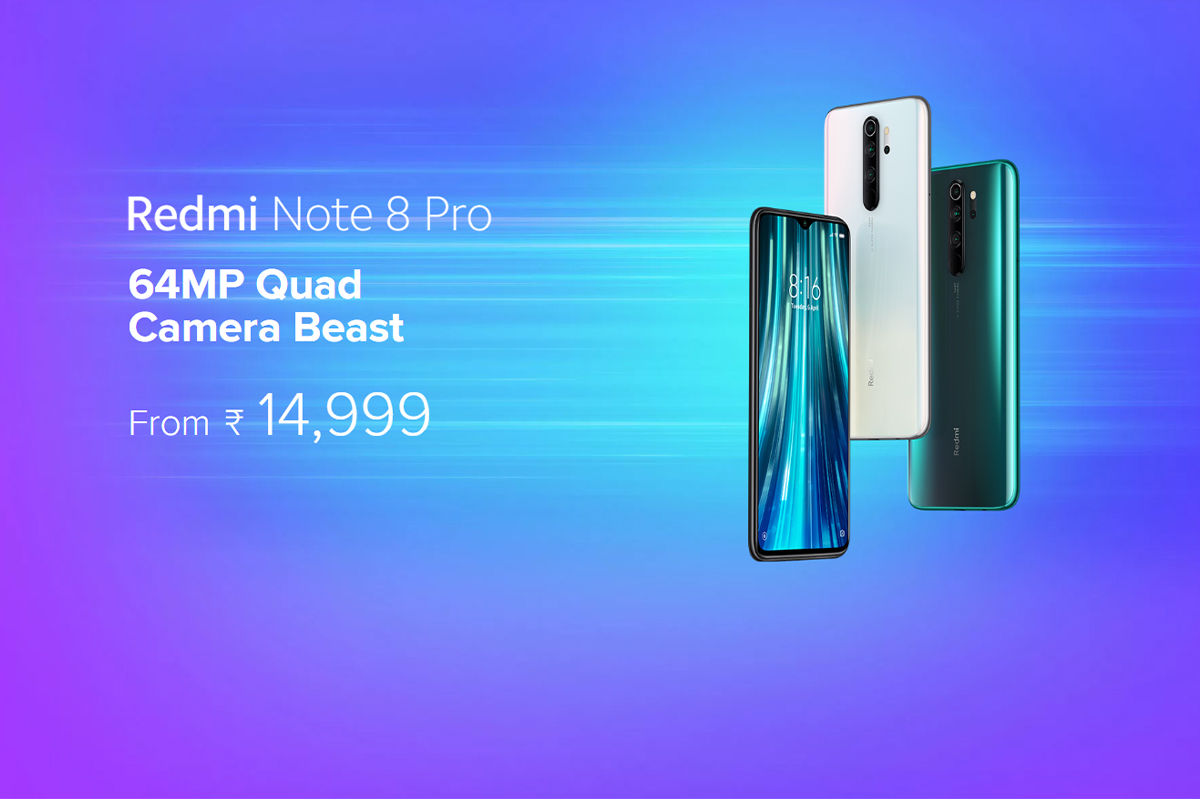 Redmi Note 8 Pro With Ip52 Rating Dedicated Micro Sd Slot Alexa