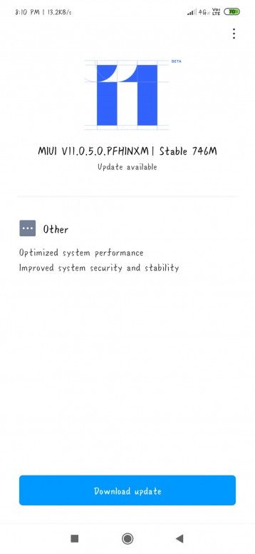 redmi note 7 pro mini 11 update