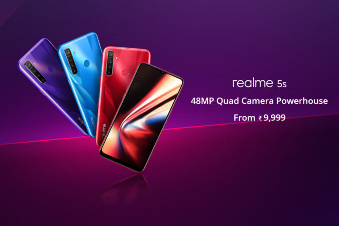 Realme 5s launched in India