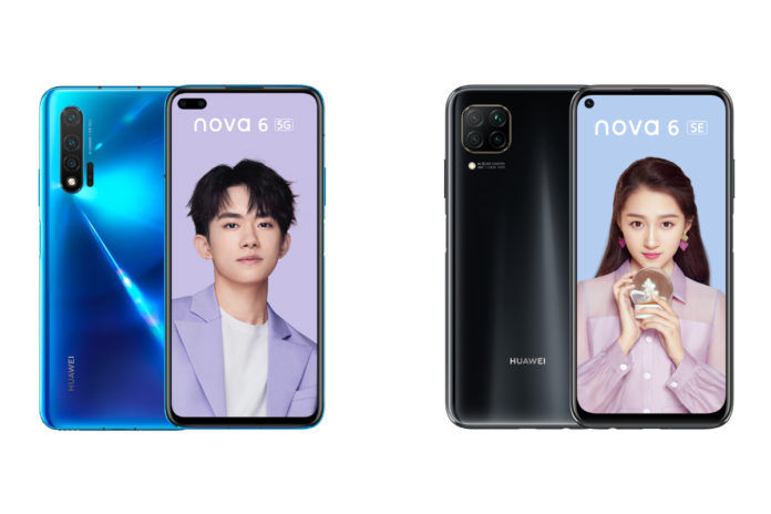 Huawei Nova 6 and Nova 6 SE Huawei Nova 6 and Nova 6 SE