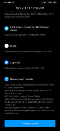 Redmi Note 8 MIUI 11 update changelog screenshot India (03)