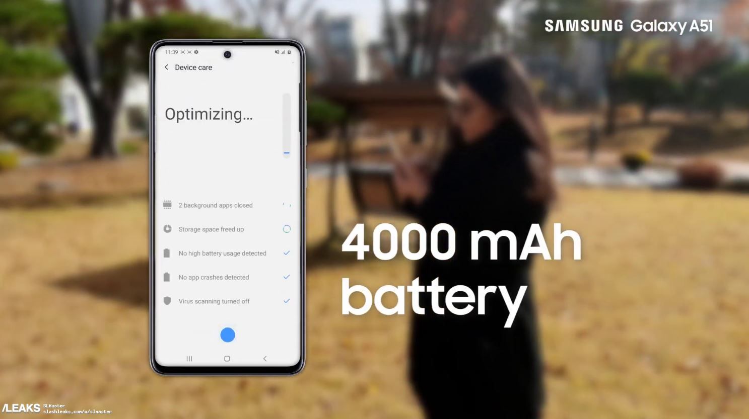 samsung a51 battery capacity