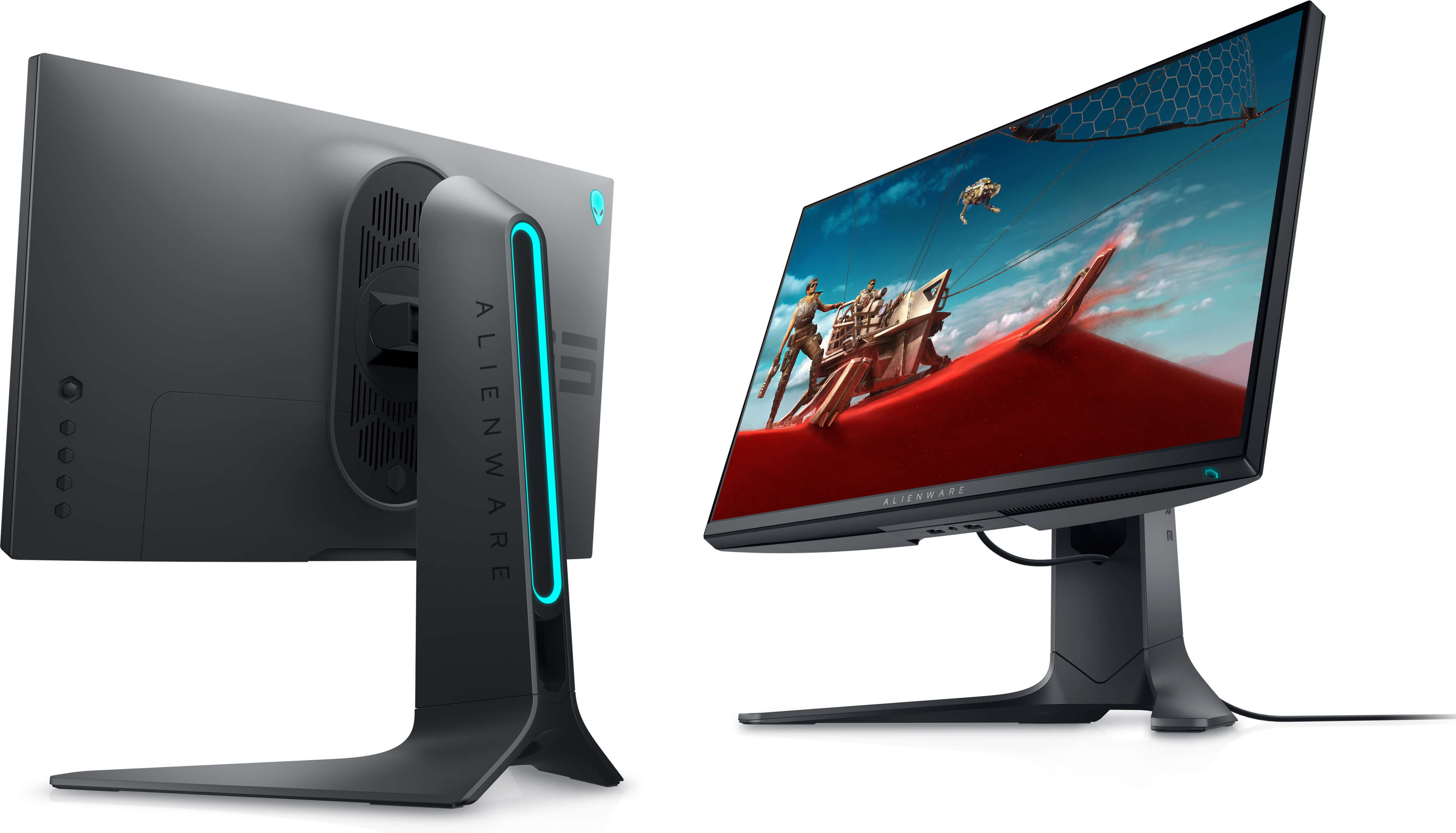 CES 2020 Dell Alienware 25 Gaming Monitor Features 240Hz Refresh Rate 