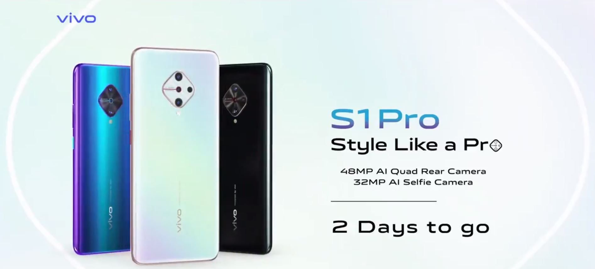 Vivo S1 Pro Shows Up In Three Colors Ahead Of Launch Here Re The