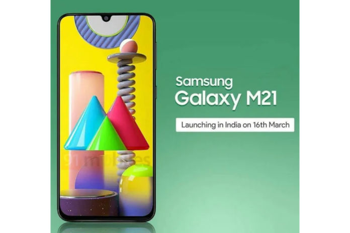 Samsung Galaxy M21 Teaser Poster Leaks Design March 16 India Launch Date Confirmed Mysmartprice