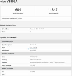 s6 lite geekbench