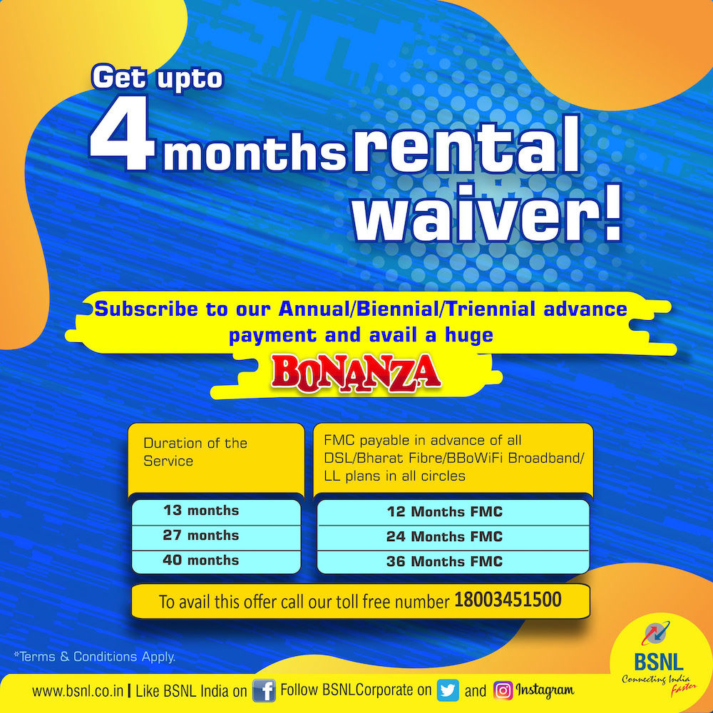 BSNL Bonanza Offer