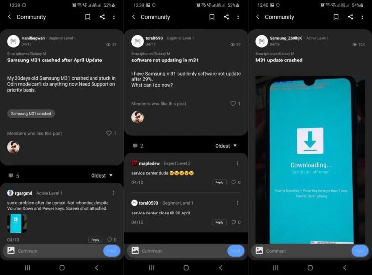 samsung m31 available in offline store