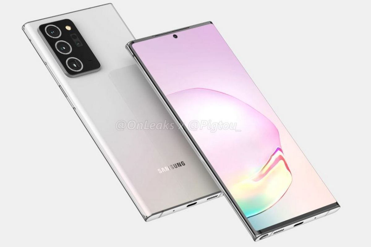 سامسونج Galaxy Note 20 Plus CAD Renders تكشف عن شاشة Infinity-O ، نتوء الكاميرا الخلفية 76