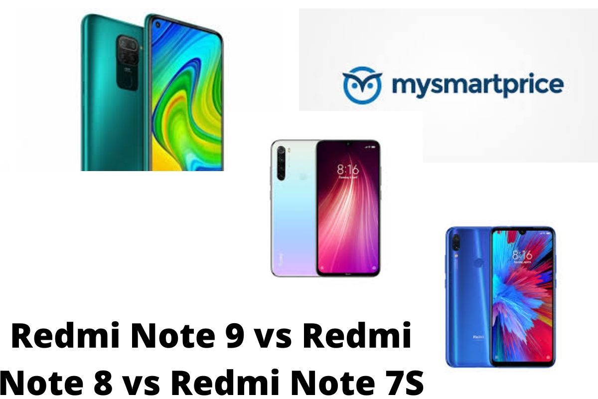 Redmi Note 9 vs Redmi Note 8 vs Redmi Note 7S