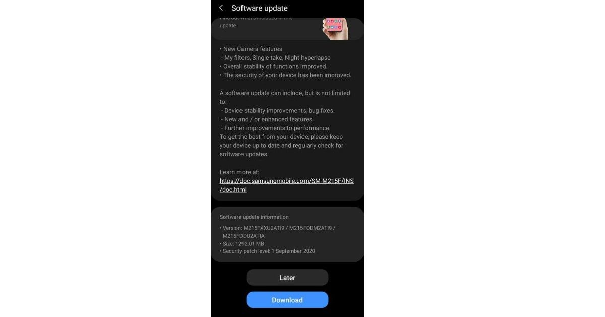 Samsung Galaxy M31 And Galaxy M21 Get New Camera Features With Latest One Ui 2 1 Update Mysmartprice