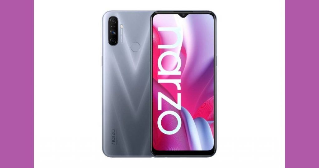 narzo a20 price