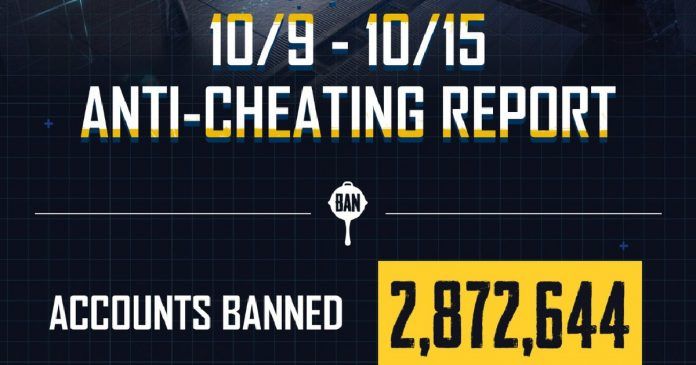 PUBG Hacker bans