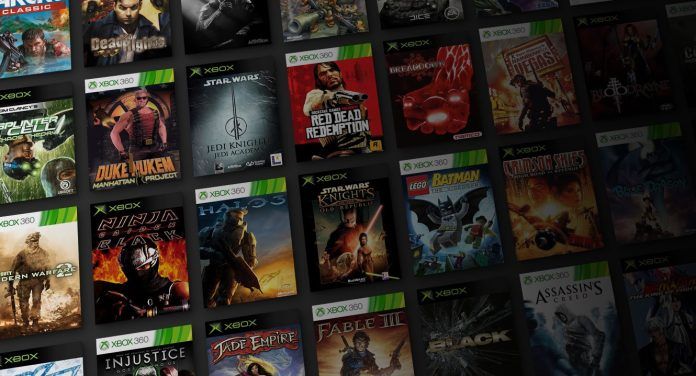 Xbox backward compatibility came catalogue