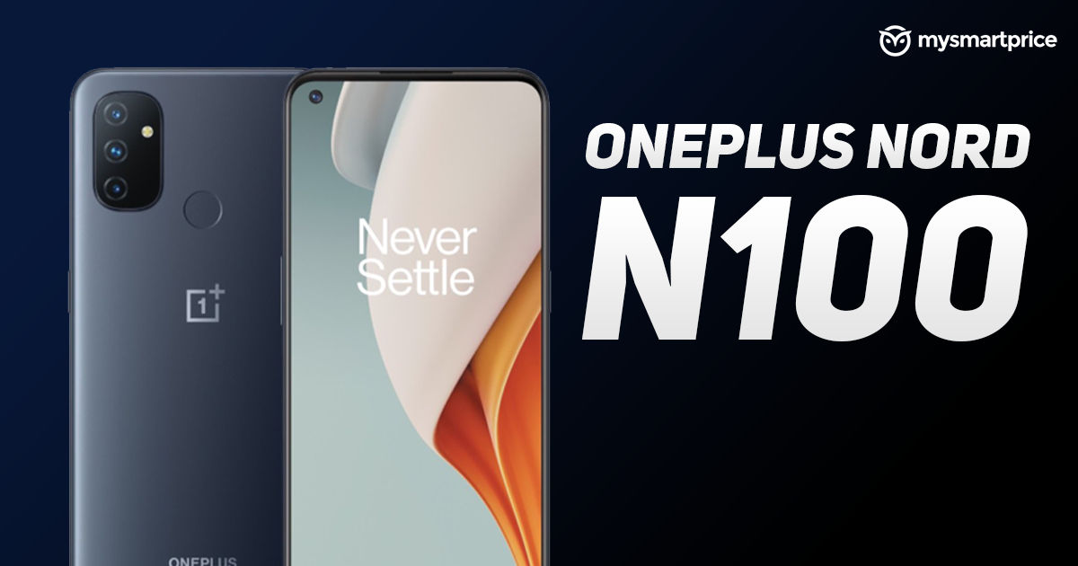 Oneplus Nord N100 With Snapdragon 460 Soc 5 000mah Battery Launched Price Specifications Sale Date Mysmartprice