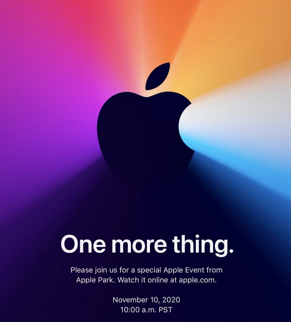 Apple “One More Thing” Launch Event Scheduled for November 10 Arm