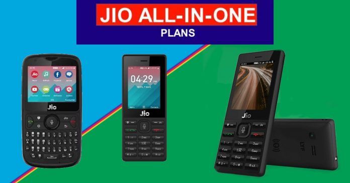 JioPhone prepaid plans