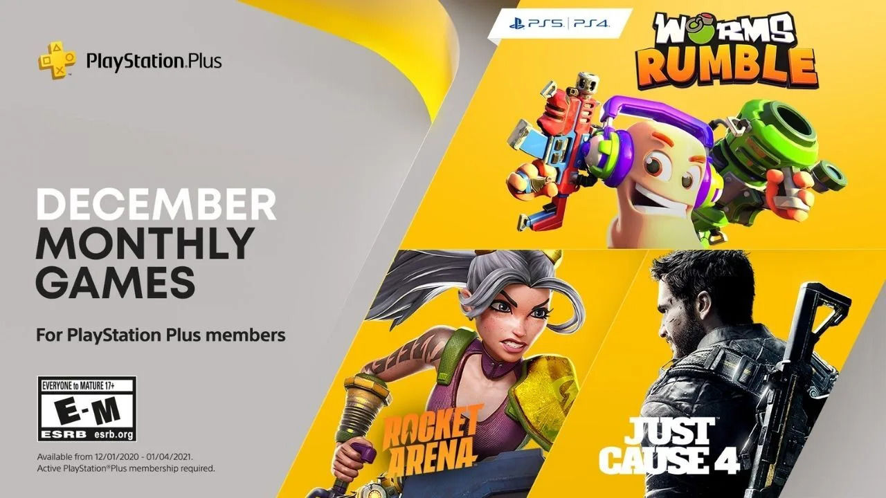 December's PlayStation Plus monthly games include Sable and