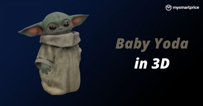 Baby yoda 3d model google