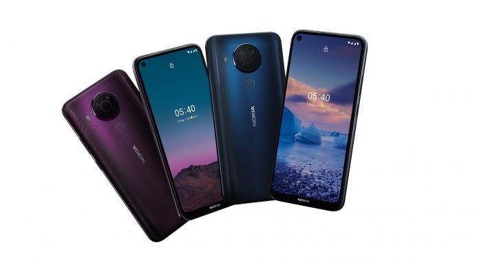 Nokia 5.4 This is not the Nokia G10. Image used for representation.